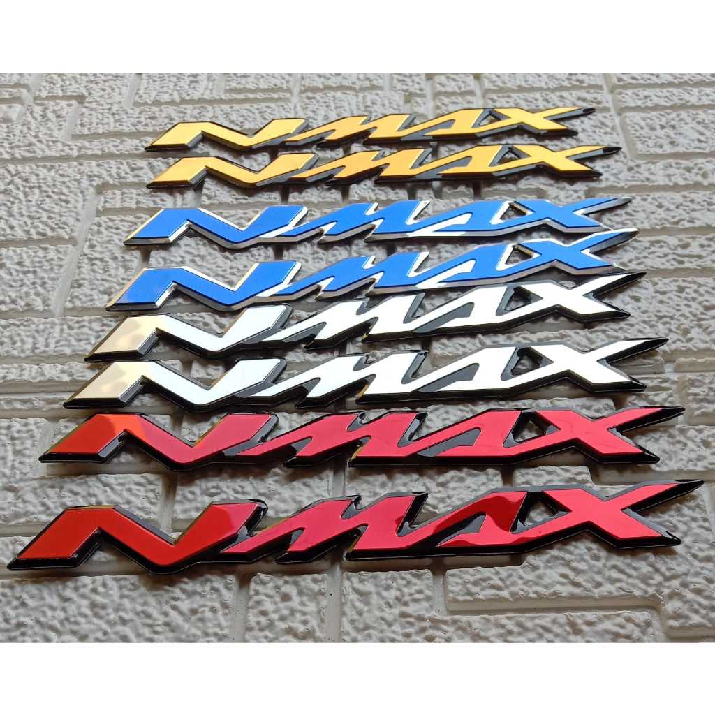 EMBLEM NMAX TIMBUL 3D EMBLEM MOTOR NMAX NEW OLD 155 BUKAN STICKER