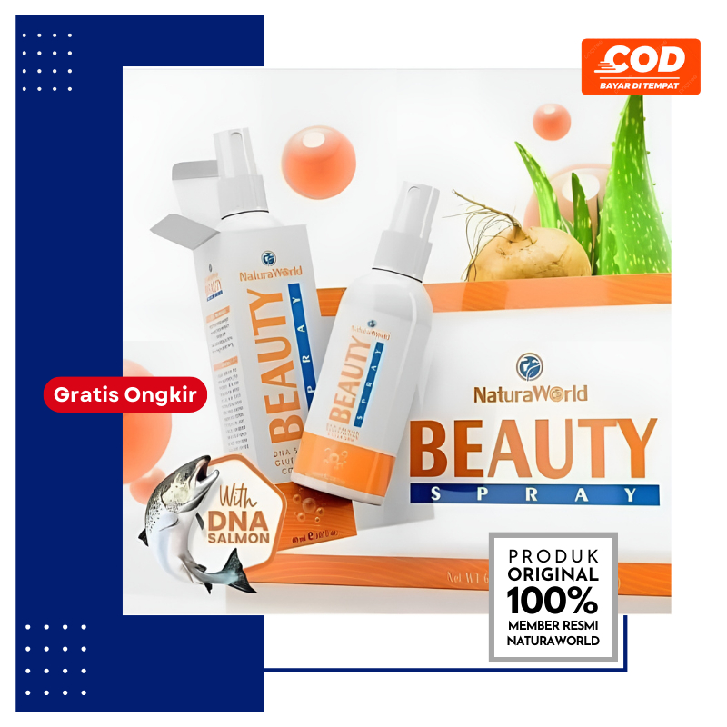 Natura Beauty Spray With DNA Salmon Natura Beauty Spray DNA Salmon Natura Beauty Spray Salmon Natura