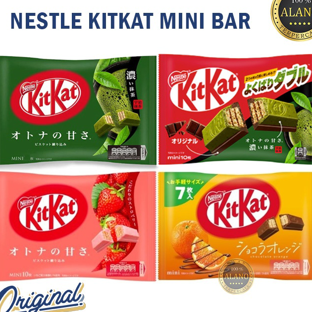 

DPFZ4956 Dijamin Ori Nestle KitKat Mini Bar Original Japan