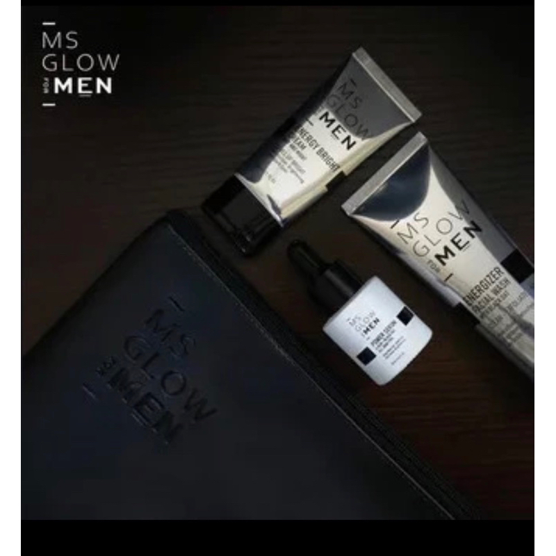 Paket Basic 3IN1 MS Glow For Men Original Skincare Perawatan Pria
