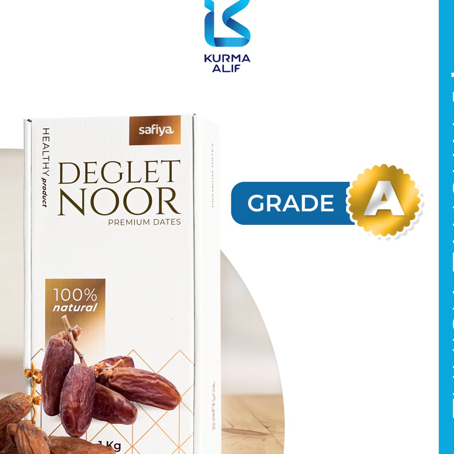 

JSYD8788 ORIGINAL% Kurma Tangkai Deglet Noor Tunisia 1 Kg | Kurma Tunisia Asli Kualitas Premium