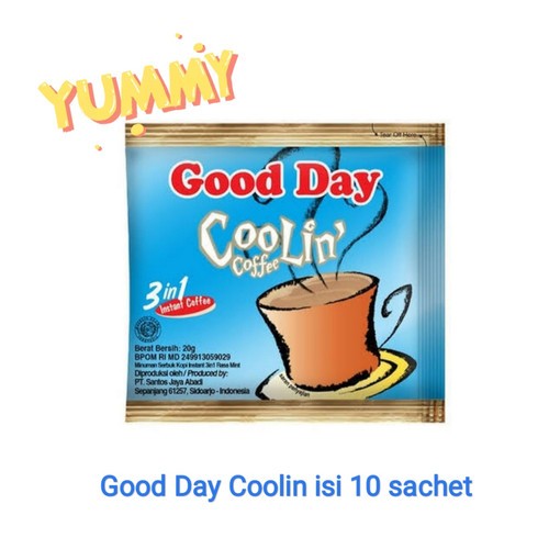 

Good Day Moccacino COOLIN 20 Gram10 Saset