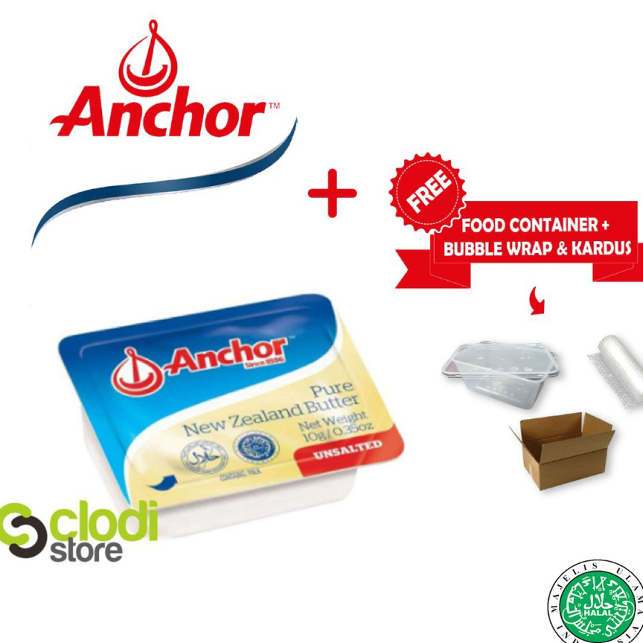 

PCPW0085 Free Ongkir Anchor Unsalted Butter Mini Portion 10 UB 7g Unsalted Butter MPASI Anak Bayi HALAL Elle & Vire Penambah Nafsu Makan Penambah Berat Badan, BB Booster MPASI Bayi Lemak Tambahan Mpasi Lemak Mpasi Lemak Bayi