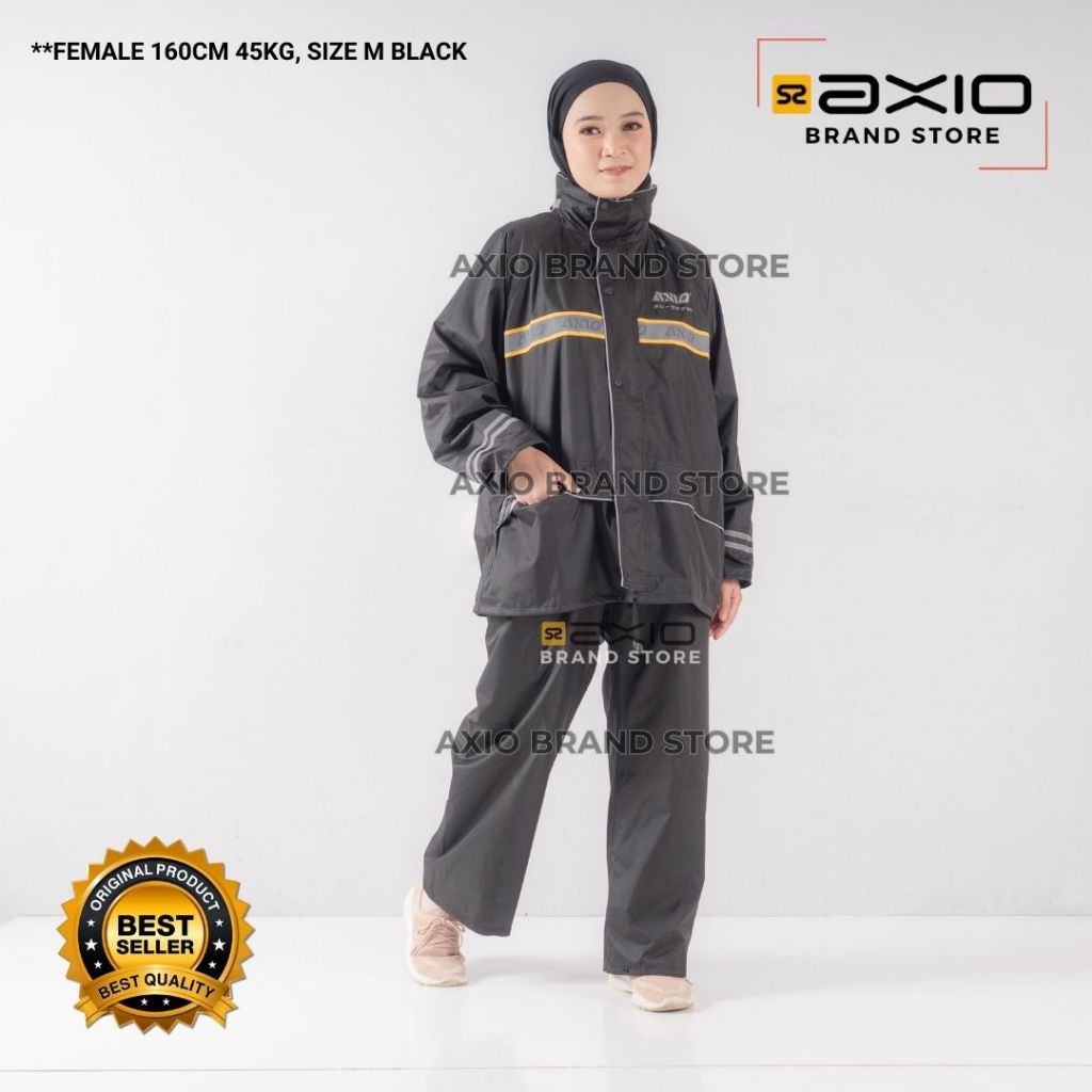 JAS HUJAN AXIO 882 EUROPE RAINCOAT 100 % ORIGINAL