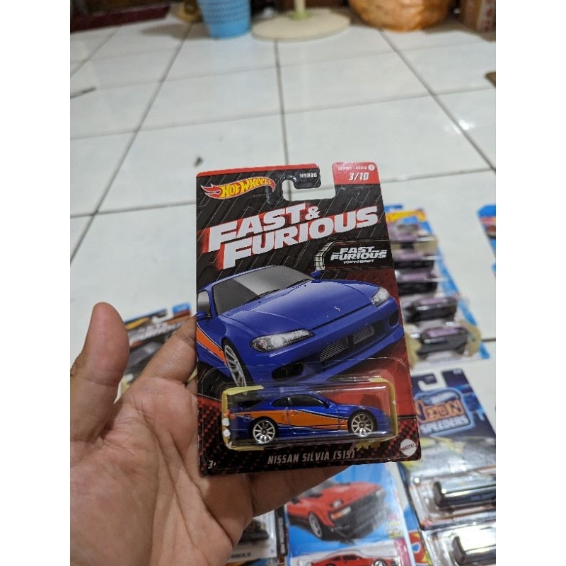 HOT WHEELS FAST AND FURIOUS NISSAN SILVIA S-15 MONALISA