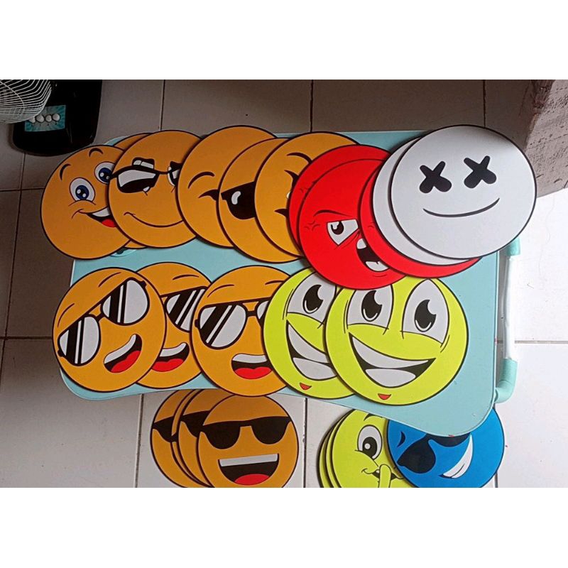 Wiper Emoji, Wiper Lucu, Wiper Mobil. 12cm, hrga satuan.
