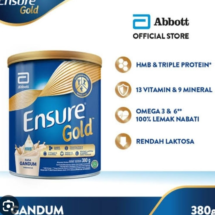 

ZHKX4648 Terbaru ensure gold gandum 380g