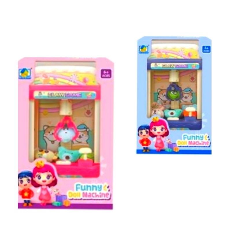 MAINAN MESIN CAPIT BONEKA UKURAN BESAR & USB KABLE FUNNY DOLL MACHINE