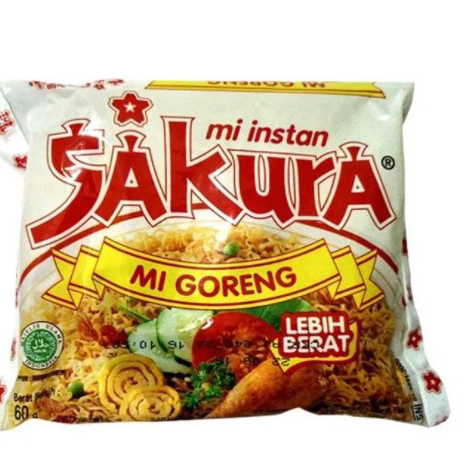 

MNTS1750 Free Ongkir 10 PCS MIE SAKURA GORENG