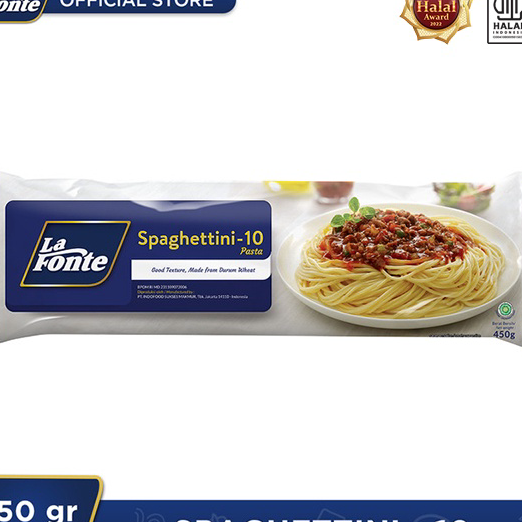 

WCHB6153 Stok terbaru La Fonte Spaghettini 450gr - 1 Pc