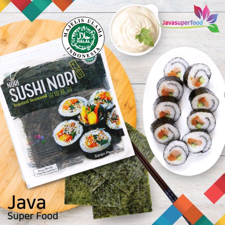 

MTYL9009 Dijamin Ori Nori Sushi Halal Rumput Laut non msg isi 50 lembar manjun tokinori sakao nori dried seaweed kimbap sushi nori