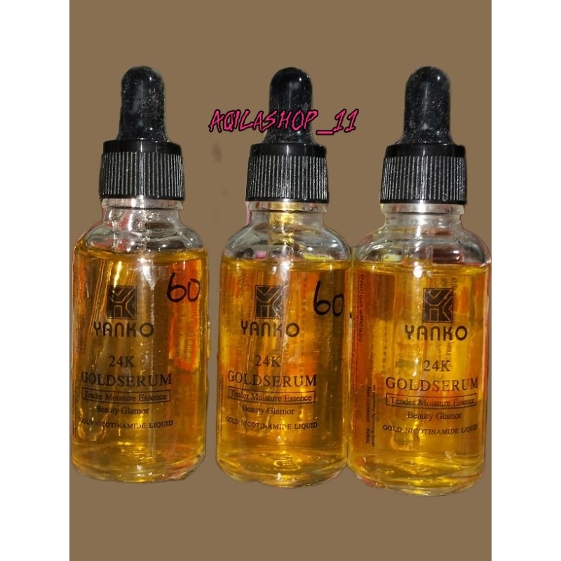 gold serum yanko 24k isi 30ml