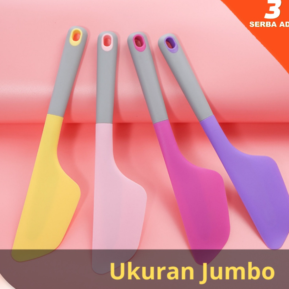Terlaku.../ Spatula Jumbo / Spatula Silikon Jumbo / Spatula Silikon Ukuran Besar / Spatula Silicone 