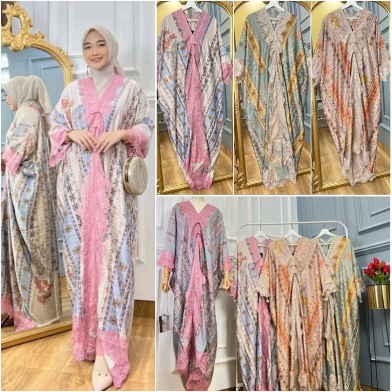 GAMIS KAFTAN SILKY ORI BY EXTU