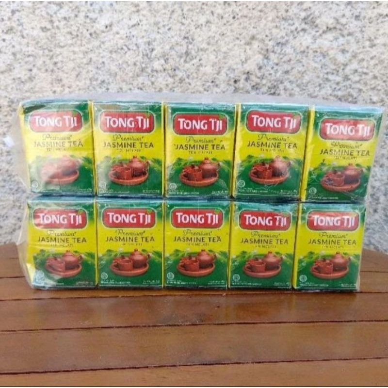 

TEH TONGTJI PREMIUM JASMINE TEA harga perslop isi 50pcs