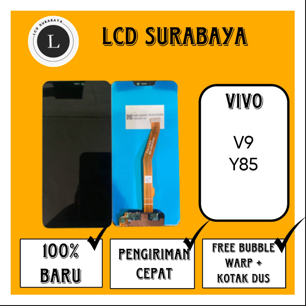 LCD VIVO V9 1723 / Y85 / 1727 ORIGINAL TOUCHSCREEN FULLSET