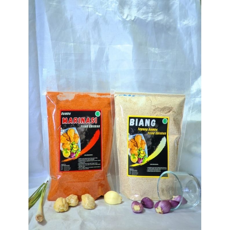 

PAKET Bumbu marinasi 500gr & Biang tepung 500gr