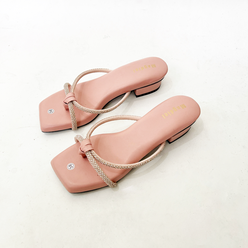 Yukka Heels Wanita Sandal Wanita Hak 3 cm