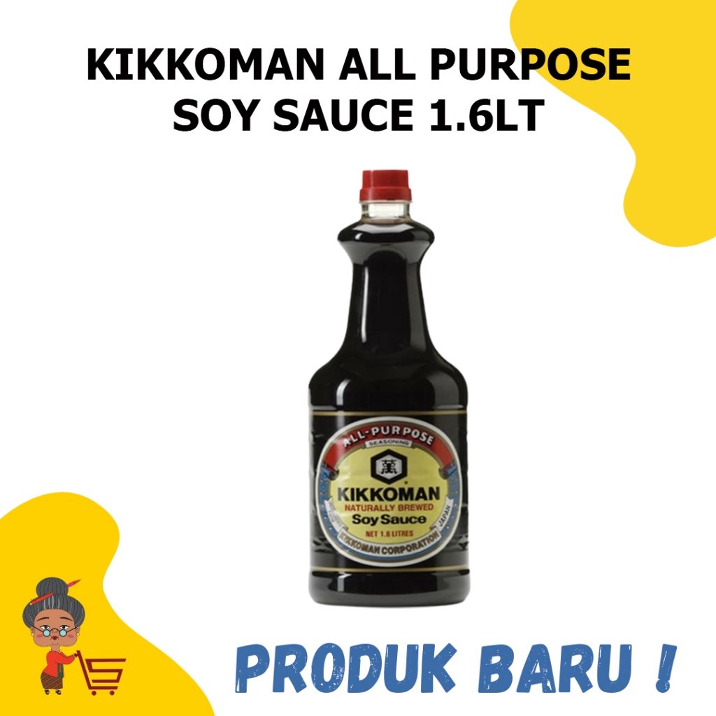 

KIKKOMAN ALL PURPOSE SOY SAUCE 1.6LT / KIKKOMAN ALL PURPOSE SOY SAUCE