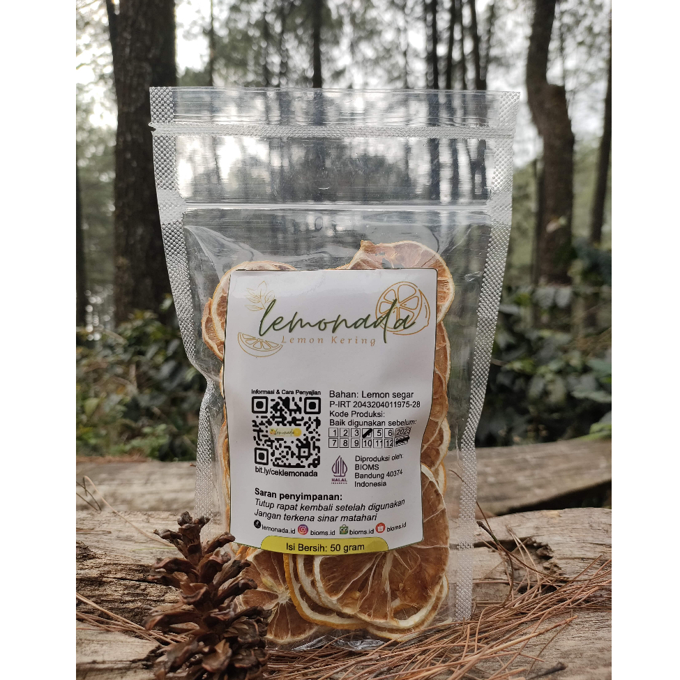 

Lemon Kering Premium Lemonada 100% Organik Cocok untuk Diet 50 gr