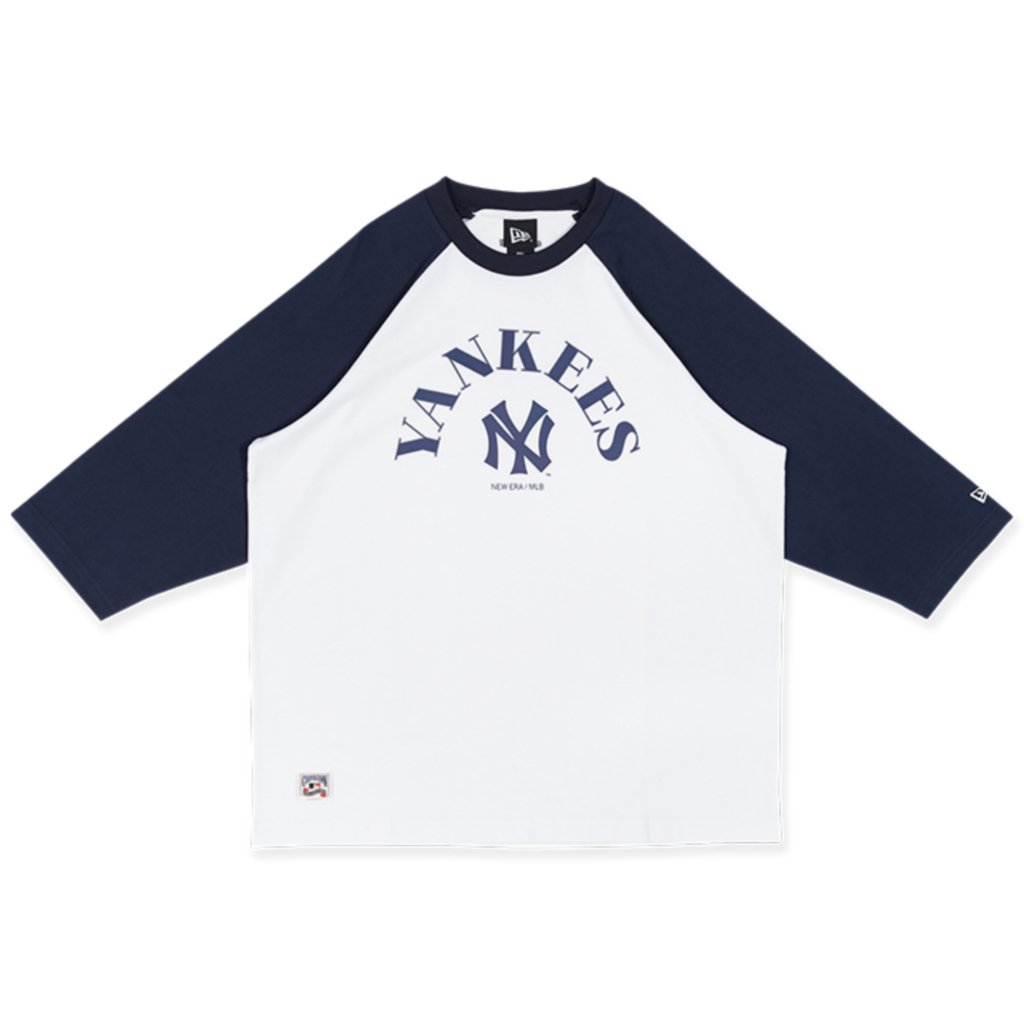 T-Shirt New Era Cap New York Yankees Vintage Raglan Original