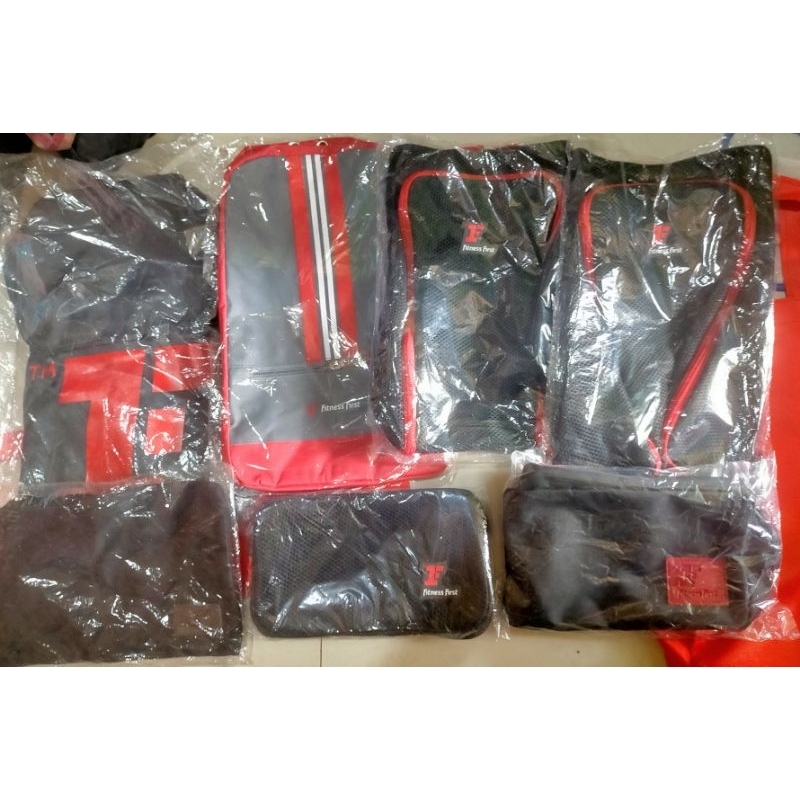 Koleksi merchandise Fitness first Tas sepatu / pouch limited edition