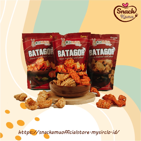 KERIPIK BATAGOR SIKAYA SNACK KEKINIAN CEMILAN HITZ