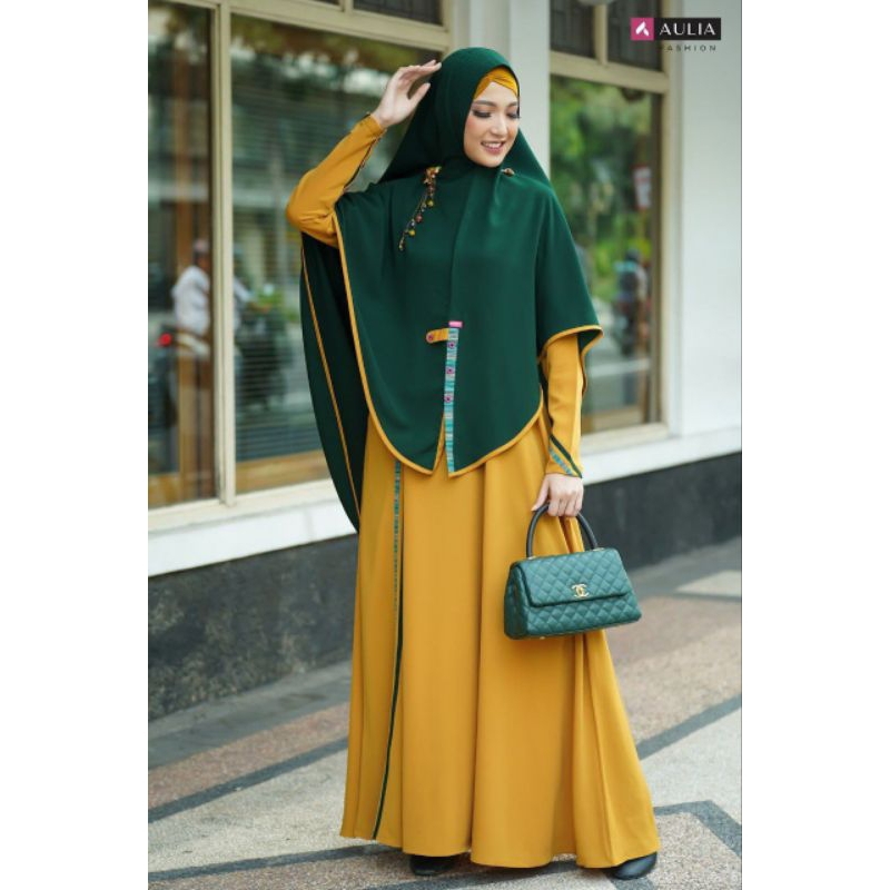 Aulia Fashion Gamis Terbaru Hagia Shopia Set Gamis Syari