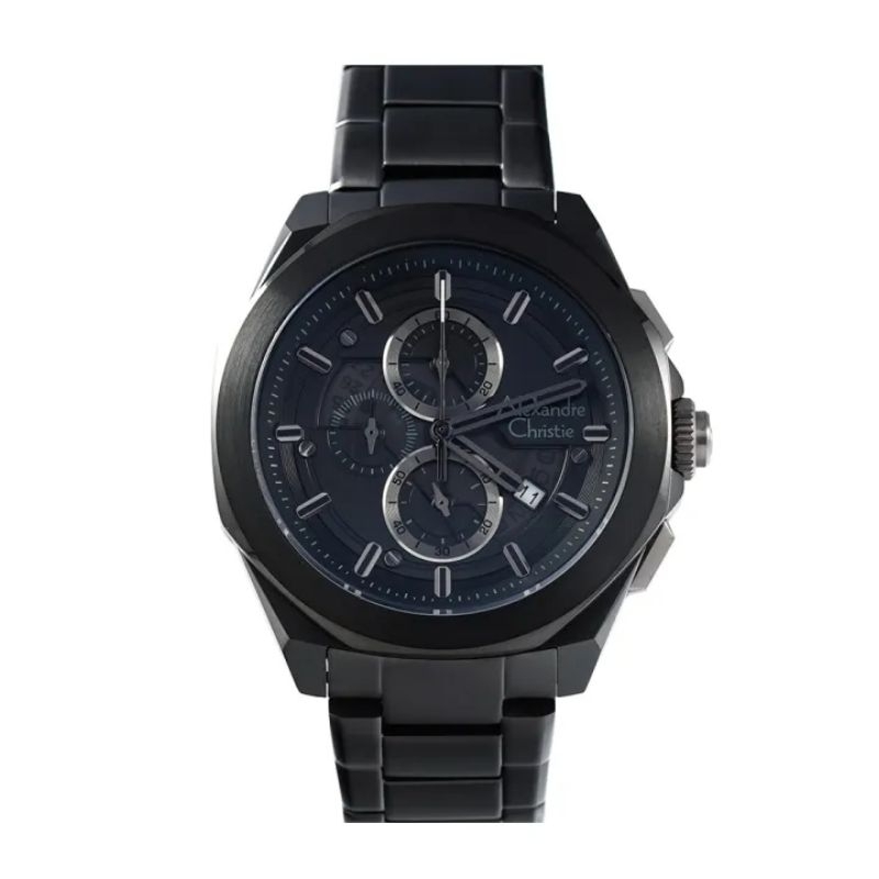 jam tangan pria Alexandre Christie 6645 mcbipba