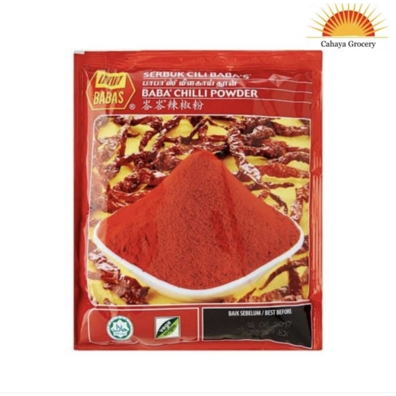 

Babas Chilli Powder / Serbuk Chilli Baba's 250gr