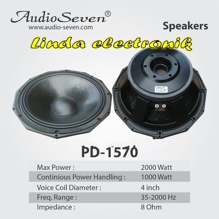 Speaker Audio seven PD 1570 / pd1570 `15 inch original