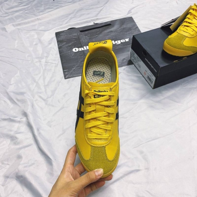 onitsuka tiger yellow black
