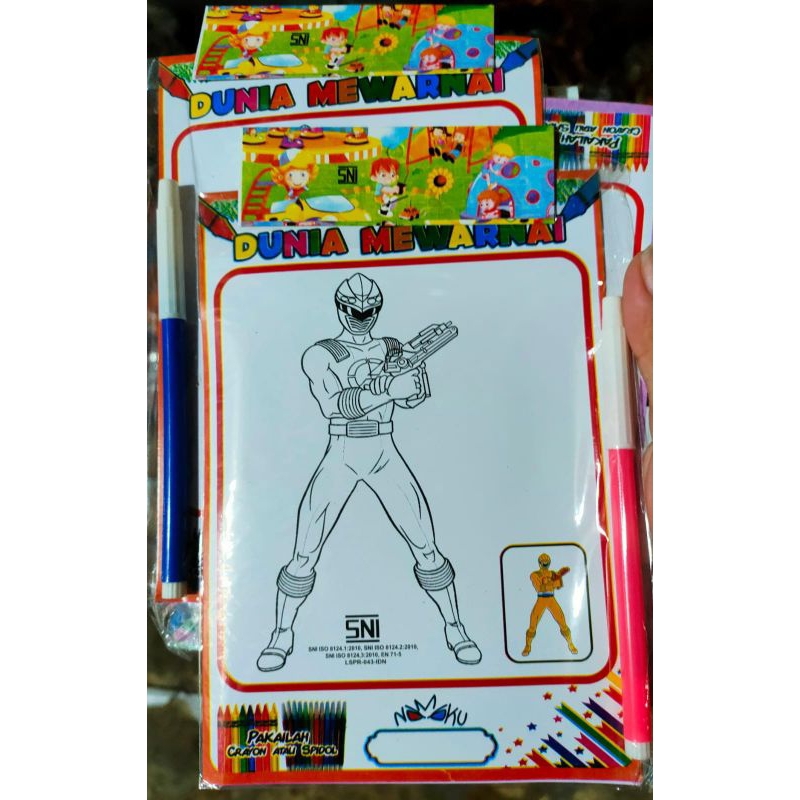

Kertas Mewarnai Spidol Mix isi 20 Pcs