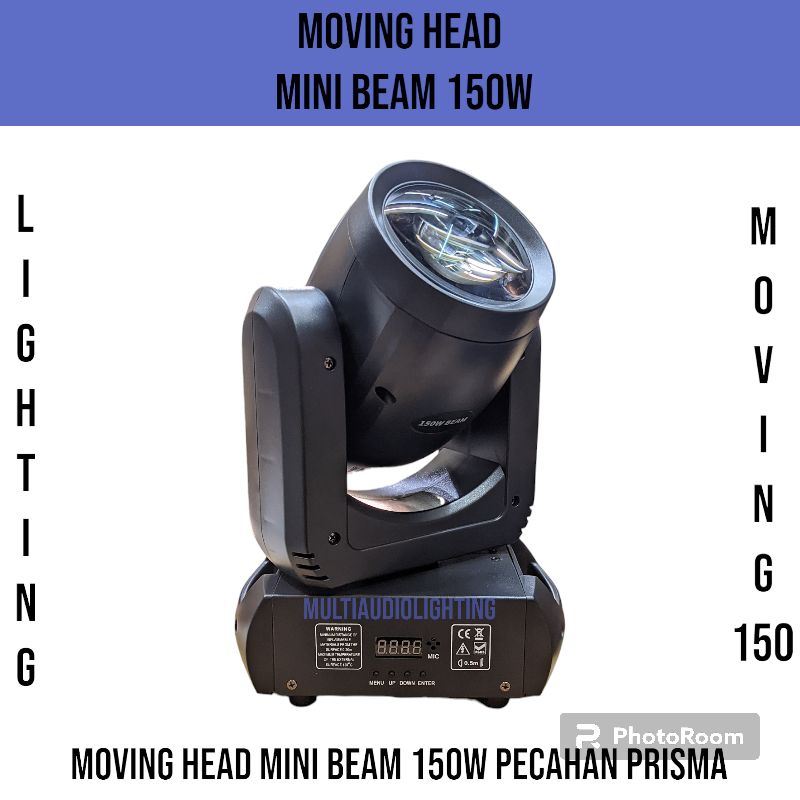 Lampu Panggung Mini Beam 150W Moving Head Led