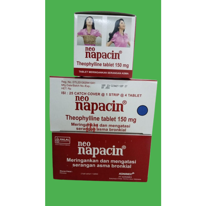NEO NAPACIN TABLET PER BOX ISI 25 STRIP