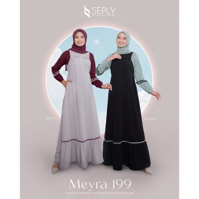 Meyra 199 by Seply Official / gamis Meyra / gamis Seply