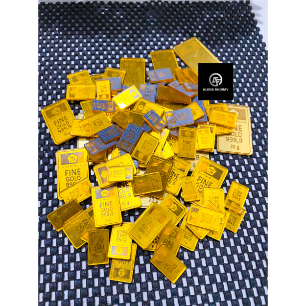 Replika  Logam Mulia(Fine Gold) untuk Dekorasi Mahar