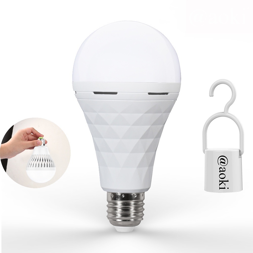 AOKI Lampu Bohlam LED AC/DC NEW CRYSTAL Darurat Emergency Lamp