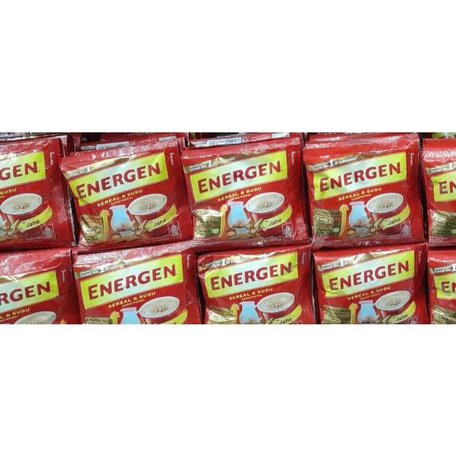 

Energen Sereal & Susu Rasa Cokelat/ Jahe/ Vanila Rentengan