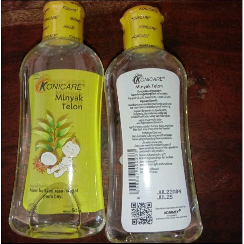 Konicare Minyak Telon 60Ml, Konicare Minyak Telon Plus Lavender 60Ml, Konicare Minyak Kayu Putih 60M