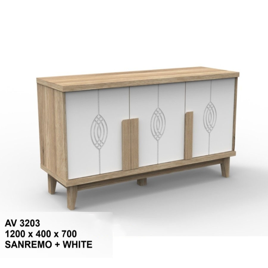 Rak Tv 120 Bufet Tv/ Meja Tv Credenzia 120 cm