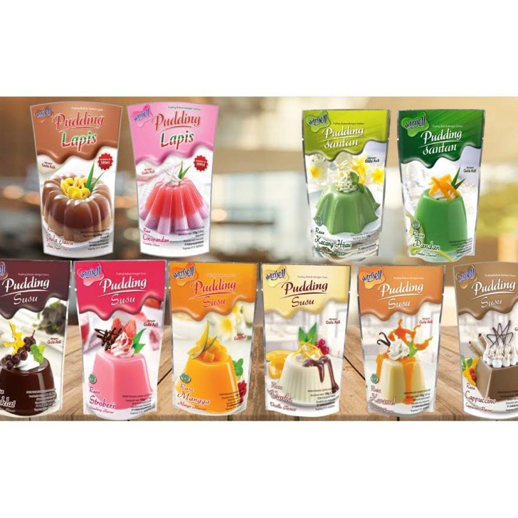 

Buruan Beli PUDING SUSU /LAPIS/SANTAN NUTRIJELL 100 - 170 GR