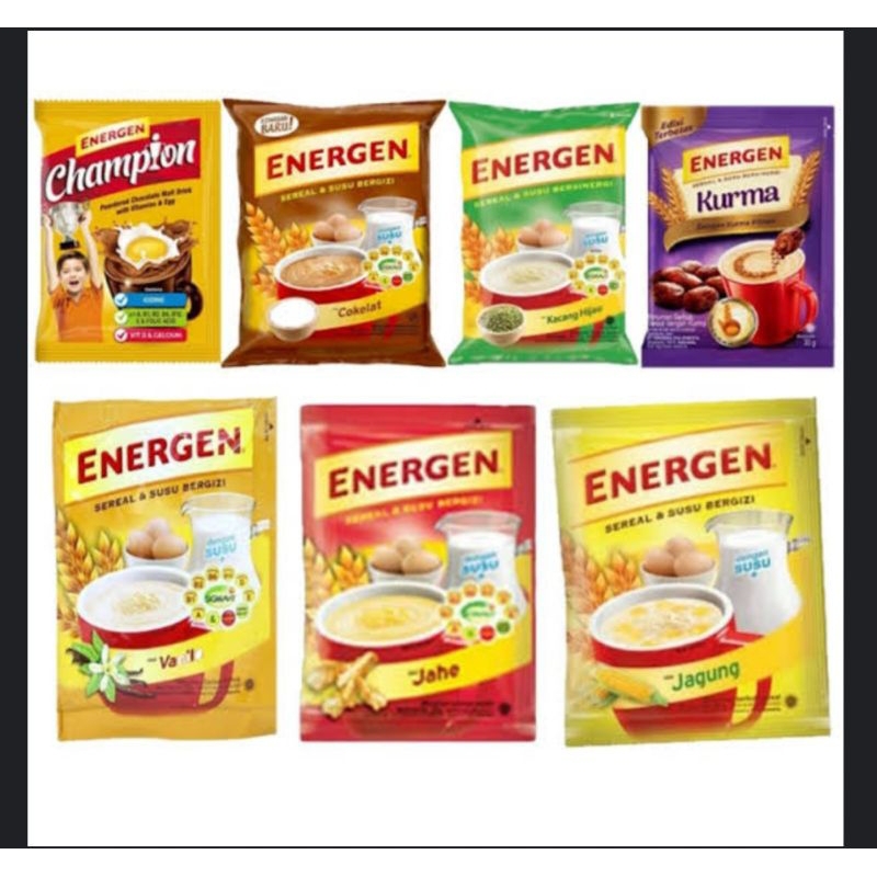 

Energen 6 varian rasa