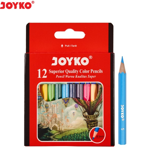 

Stock Banyak Pensil Warna Joyko 12w Pendek CP-102