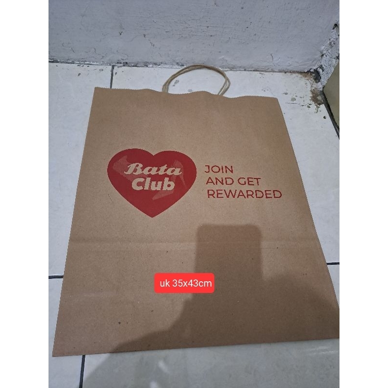 

paperbag bata,idaleman,cocoa,unilever,uniqlo,menara,panin