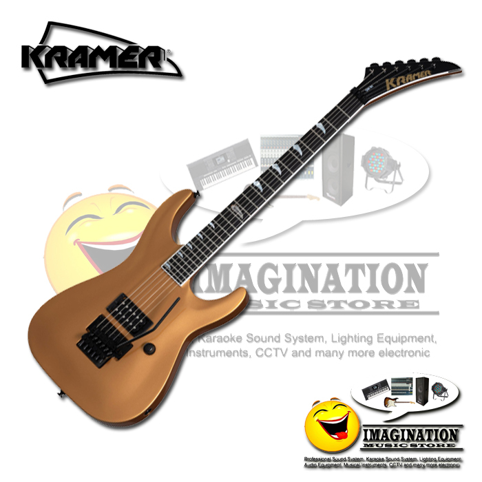 Kramer SM-1 H Electric Guitar - Buzzsaw Gold