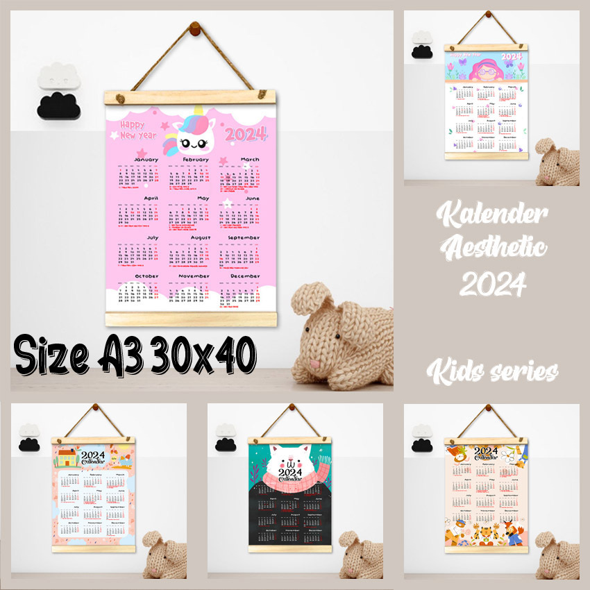 

Kalender Anak 2025 Lucu 30x40 Kalender Aesthetic