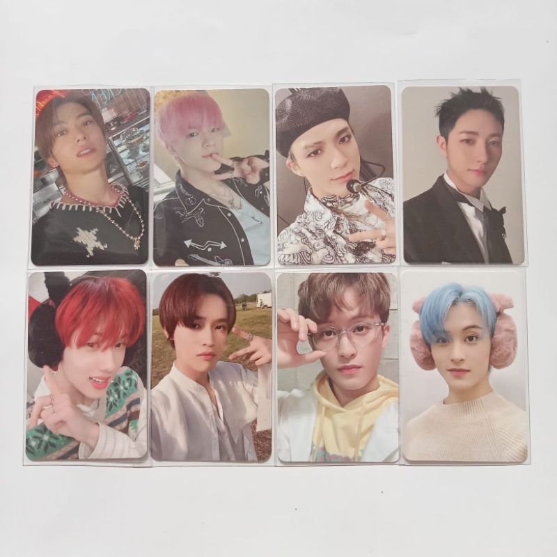 ready pc renjun jeno chenle jisung mark pink christmas introvert glitch mode ar tiket smcu mumo jepa