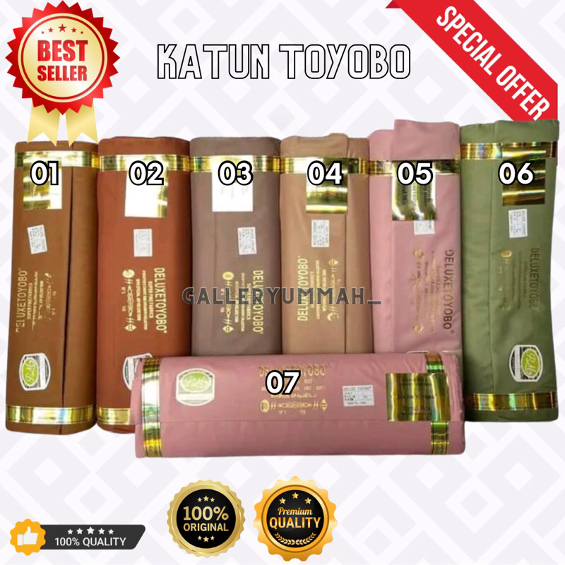kain katun toyobo || katun toyobo || toyobo harga per1/2meter