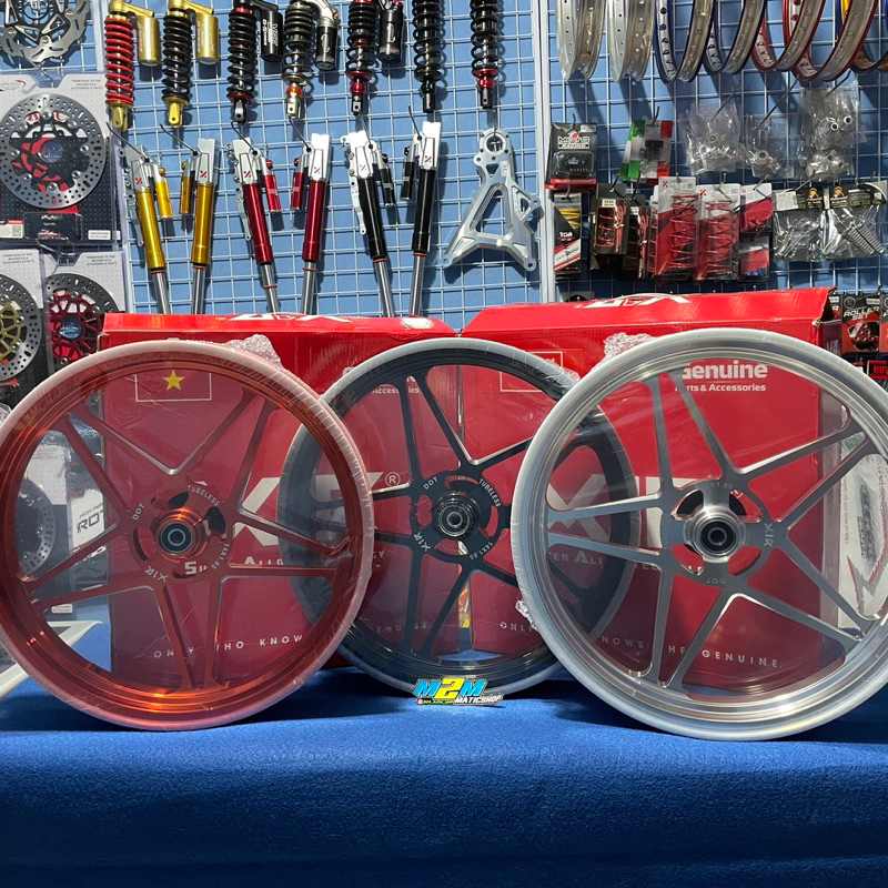 Velg X1R Alumunium CNC Beat Scoopy Genio Vario 110 Original Vietnam